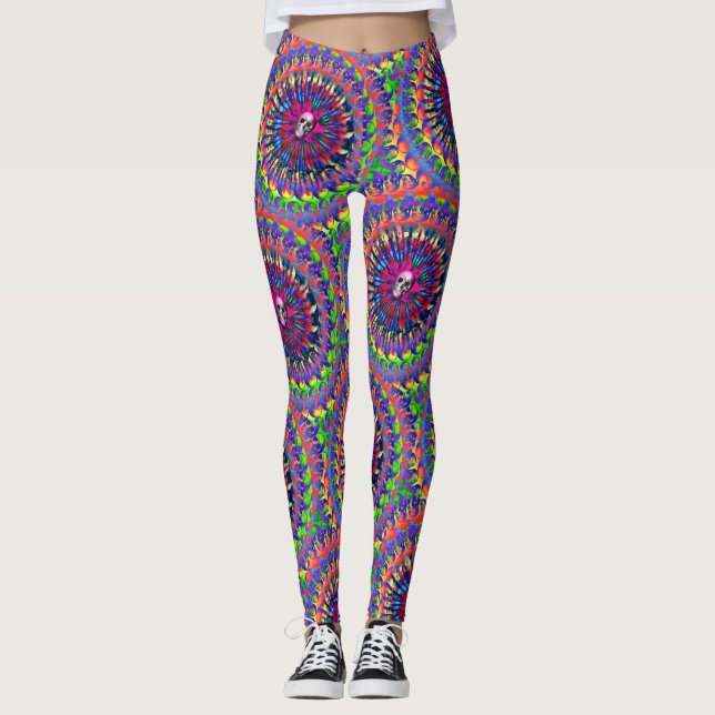 Leggings Espirais (Frente)