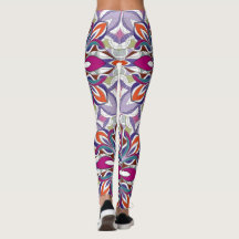 Leggings esportivas Bright Multicolor Summer