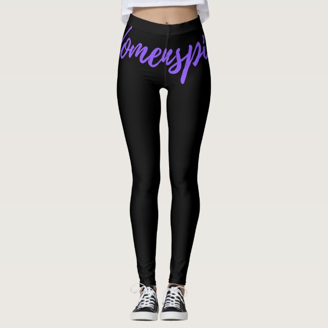 Leggings essenciais™ de inspiração feminina (Frente)
