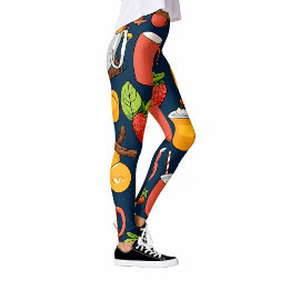 Leggings Estampa Café Presente para Ela