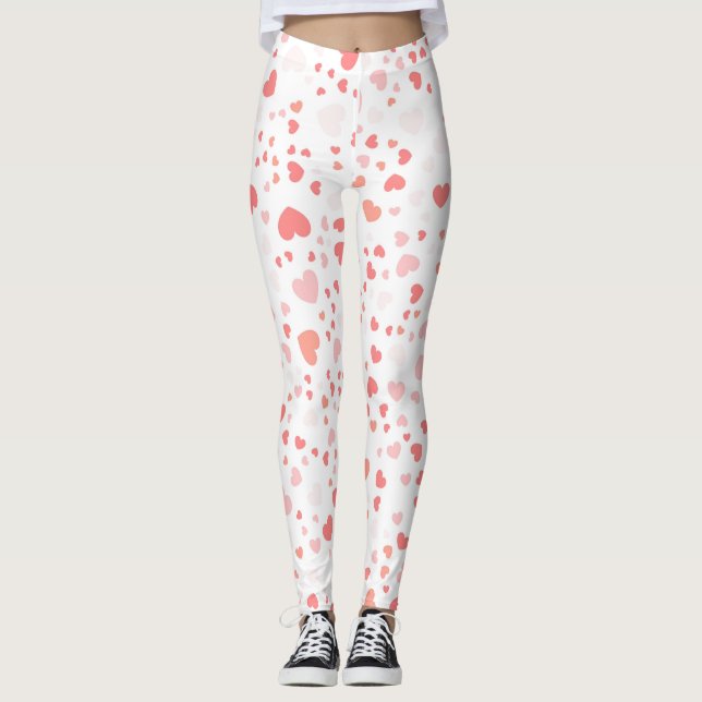 Leggings estampa coraçãozinho (Frente)
