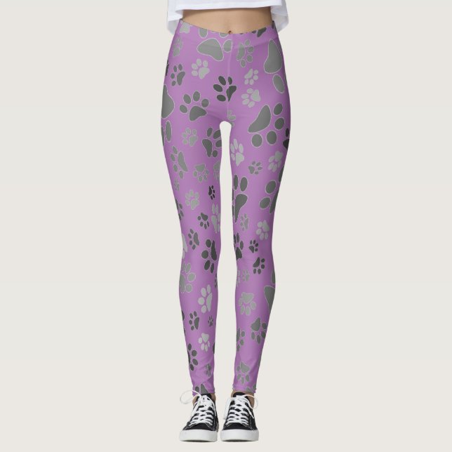 Leggings Estampa de Pata Feminina (Frente)