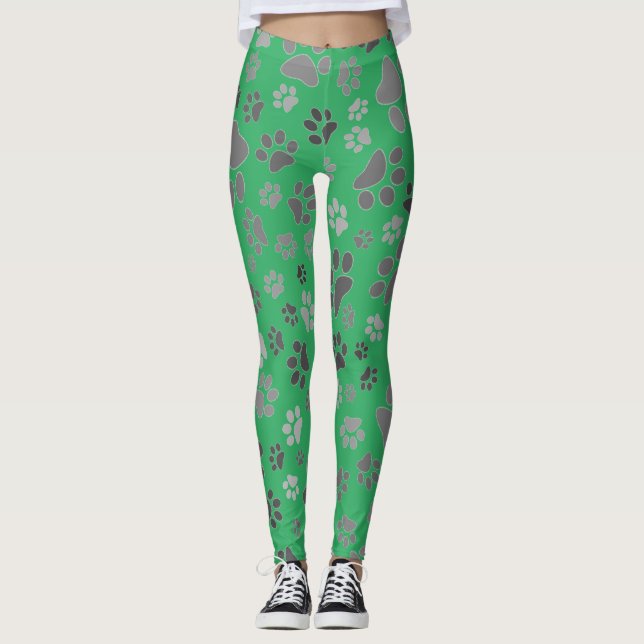 Leggings Estampa de Pata Feminina (Frente)