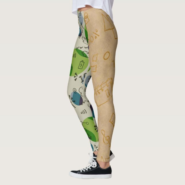 Leggings Estampados (Esquerda)