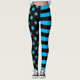 Leggings Estrelas E Listras