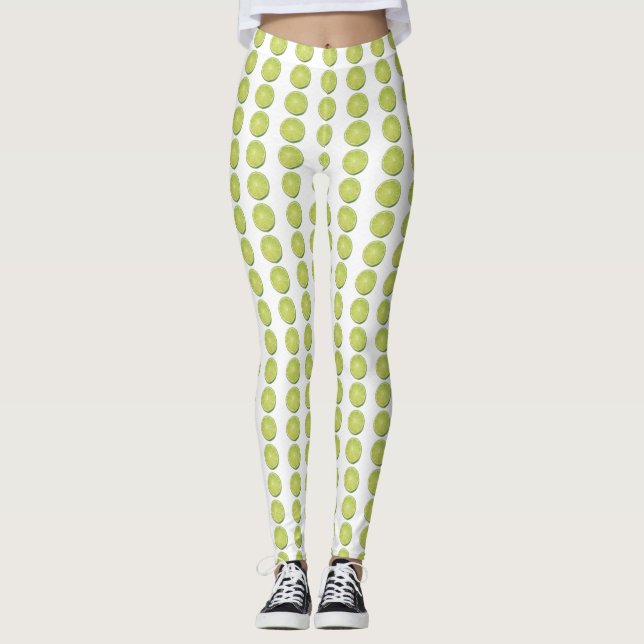 Leggings - fatia 2 do Limão (Frente)