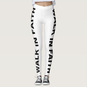 Leggings femininas "ANDAR NA FÉ"