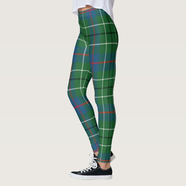 Leggings femininas Clan Duncan Ancient Tartan Scot (Esquerda)
