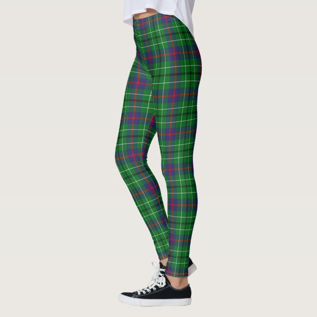 Leggings femininas Clan Duncan Tartan Scotstee (Esquerda)