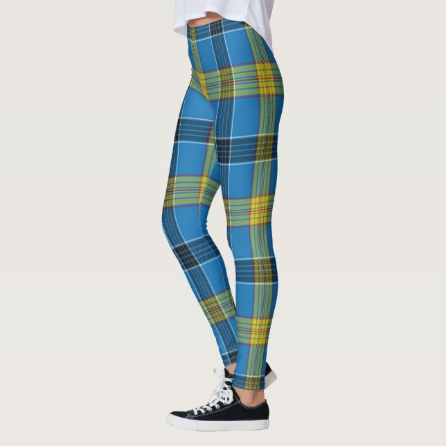 Leggings femininas Clan Laing Tartan Scotstee (Esquerda)