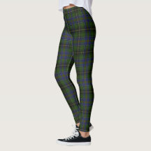 Leggings femininas Clan MacInnes Tartan Scotstee