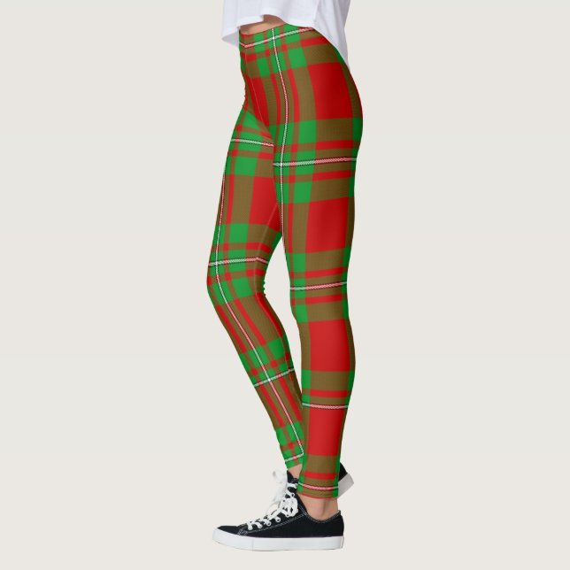 Leggings femininas Clan Peter Tartan Scotstee (Esquerda)