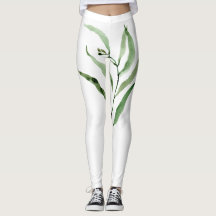 Leggings femininas com Eucalyptus