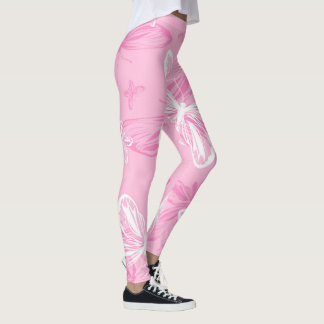 Leggings Femininas com Padrão Geométrico Abstrato