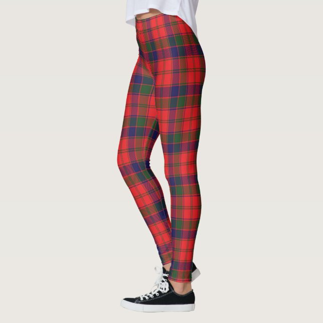 Leggings femininas com xadrez do Clã Robertson Sco (Esquerda)