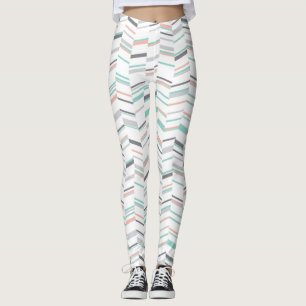 Leggings femininas da linha de pastel leve