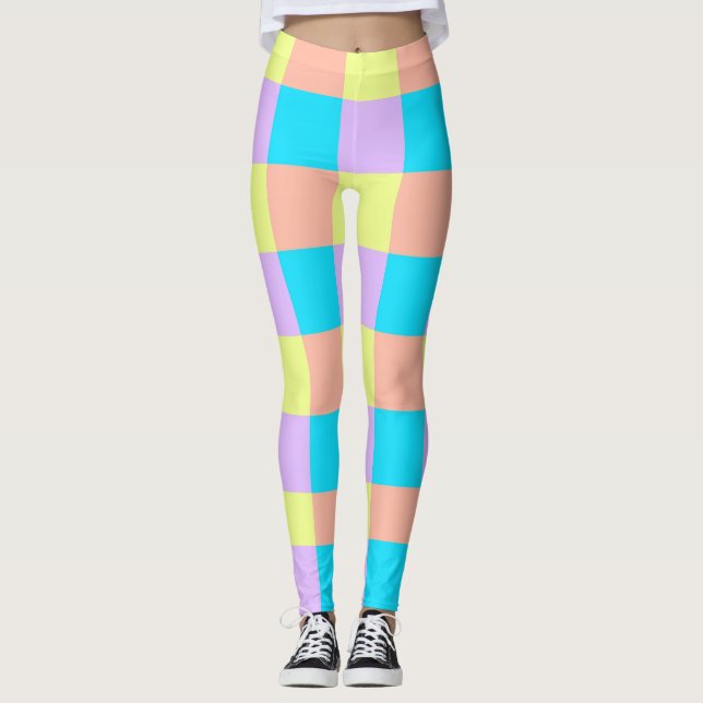 Leggings femininas da Pastel (Frente)