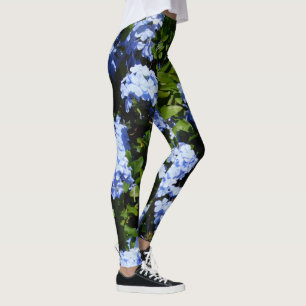 Leggings femininas de elastano de design incomum 
