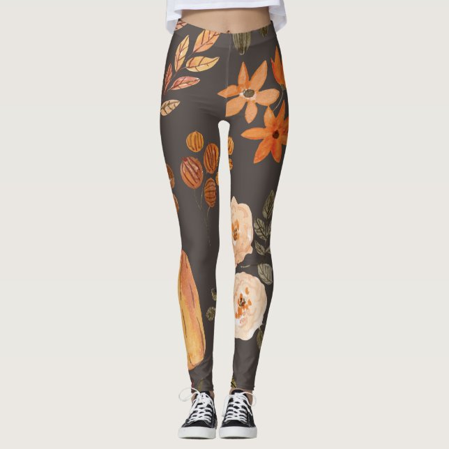Leggings femininas de moda de outono (Frente)
