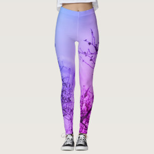 Leggings femininas de stretch estilo super ecológi