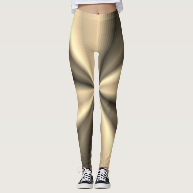Leggings femininas elegantes e multicoloridas da m (Frente)