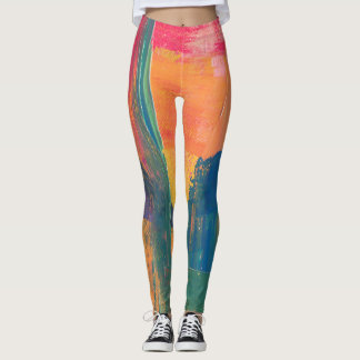 Leggings femininas | Pintura de Malhação Ecológica