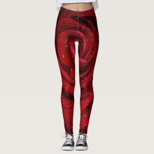 Leggings femininas Rosa de Malhação ecológica