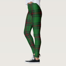 Leggings femininas Scotstee Clan Kirkcaldy Tartan