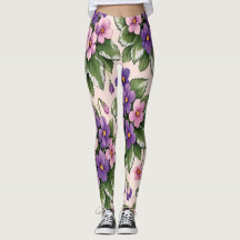 Leggings femininas Vivid Violet