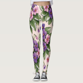 Leggings femininas Vivid Violet
