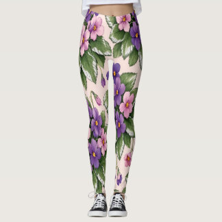 Leggings femininas Vivid Violet