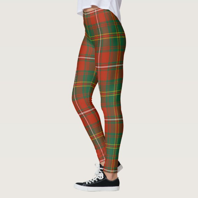 Leggings femininas xadrez Scotstee Clan Hay (Esquerda)