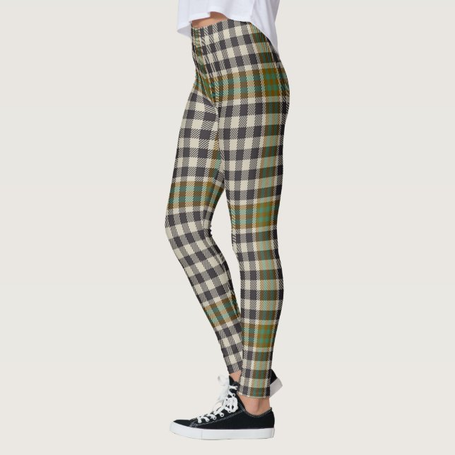 Leggings Feminino Xadrez Burns Clan Scotstee (Esquerda)