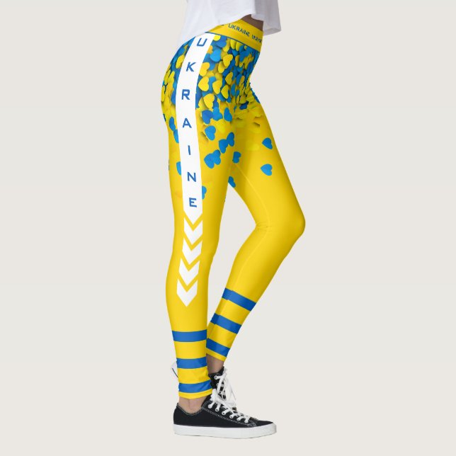 Leggings femme design Ukraine (Direita)