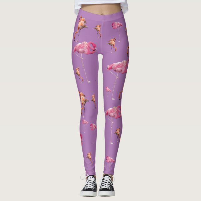 Leggings Flamingo (Frente)