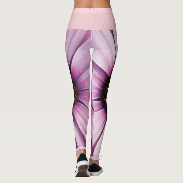 Leggings flor de Osteospermum Funky (Verso)