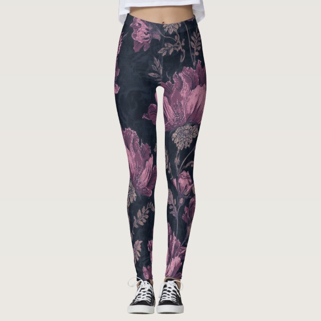 Leggings Florais (Frente)
