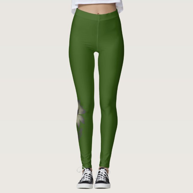 leggings florais (Frente)