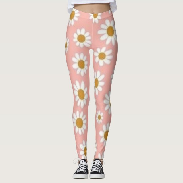 Leggings Florais (Frente)