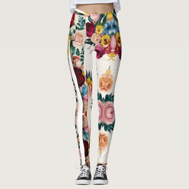 Leggings Florais11 (Frente)