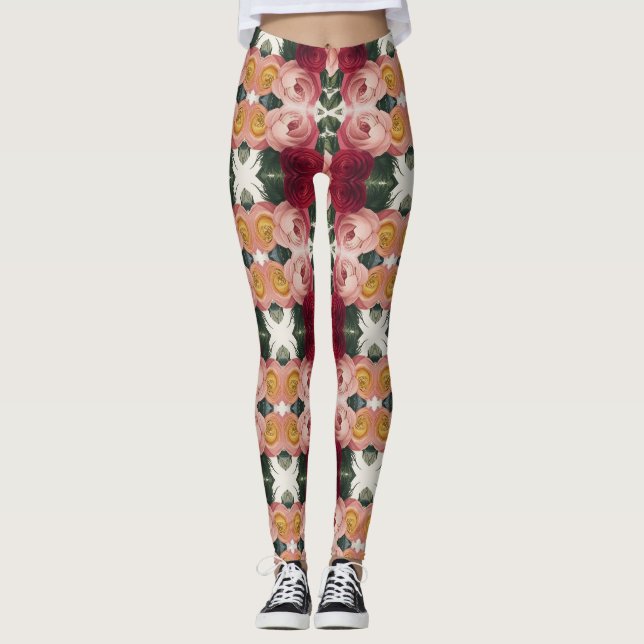 Leggings florais9 (Frente)