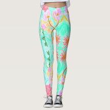 Leggings Florais De querido Por Ariella & Lily Des