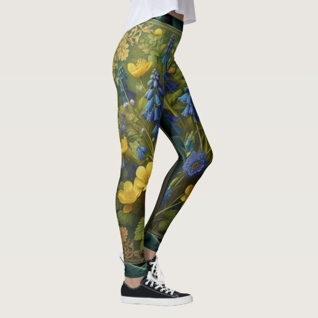 Leggings Florais Elegance (Direita)