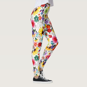 Leggings Florais Modernas