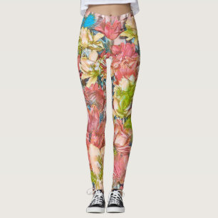 Leggings Florais Multicoloridas (Beleza)