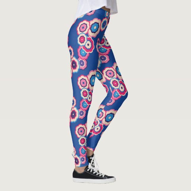 Leggings Florais Retrô (Direita)