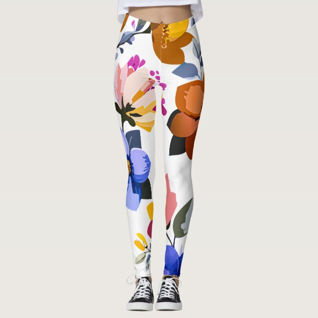 Leggings floral (Frente)