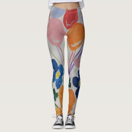 Leggings Flores & Balões