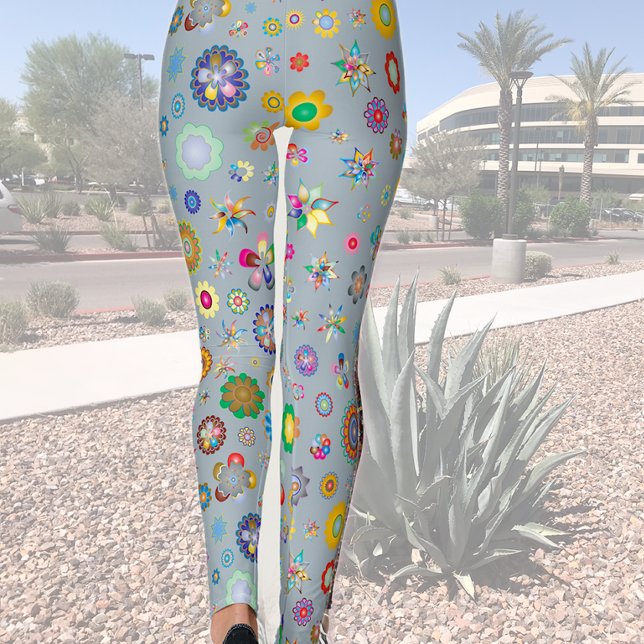 Leggings Flores de Primavera (Criador carregado)