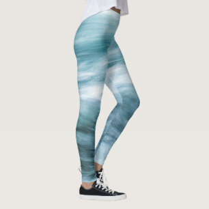 Leggings fluviais - Estilo Inspirado na Natureza